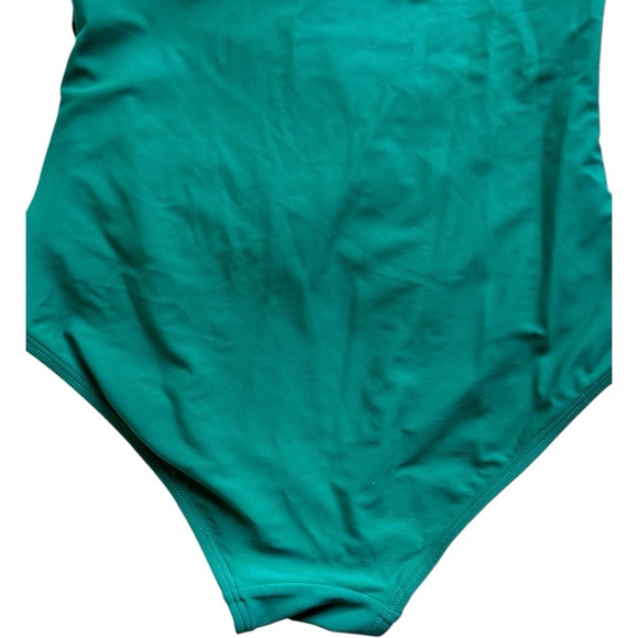 DKNY One Piece Ruffle V-Neck Bathing Swim Suit
Green Women’s Size 12 - Picture 14 of 14